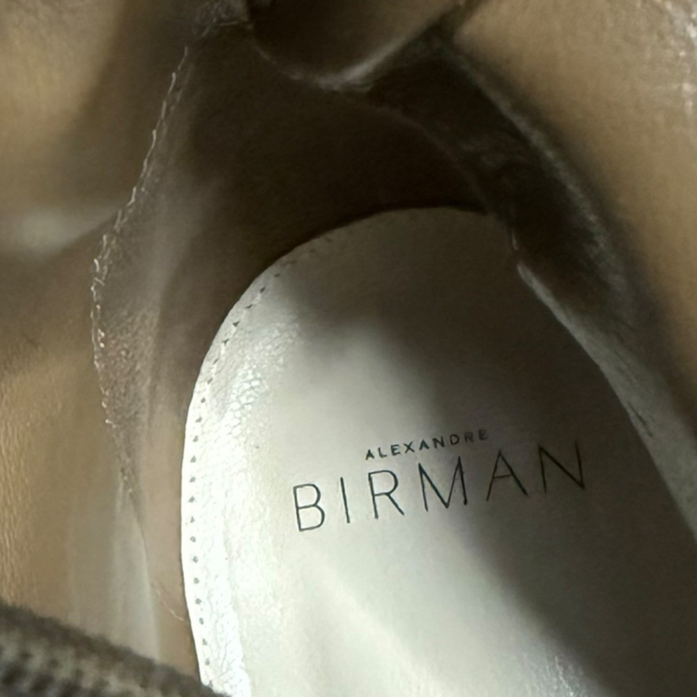 Alexandre Birman Brown Leather Heeled Knee High Boots Women Size EU 41 - Picture 4 of 12